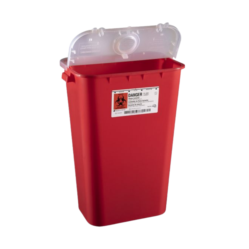 BIO MEDICAL SHARPS WASTE BIN (Large 42L) | Sanitec Limited | Trinidad ...