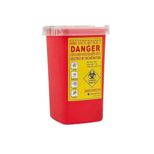 BIO MEDICAL CHEMOTHERAPY WASTE BIN (Large)